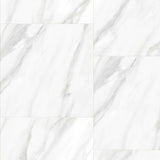 Lucida USA Blanco Ibiza Black Stone Look 28-mil x 9-in W x 10-in L Waterproof Glue Down Luxury Vinyl Tile Flooring (12.25-sq ft/ Carton)