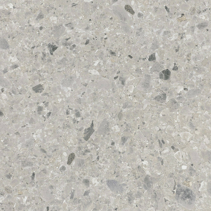 Lucida USA MosaiCore Bone Quartz 9-in x 9-in Waterproof Luxury Vinyl Tile Flooring, 28-mil Wear Layer (12.25-sq ft/Carton)
