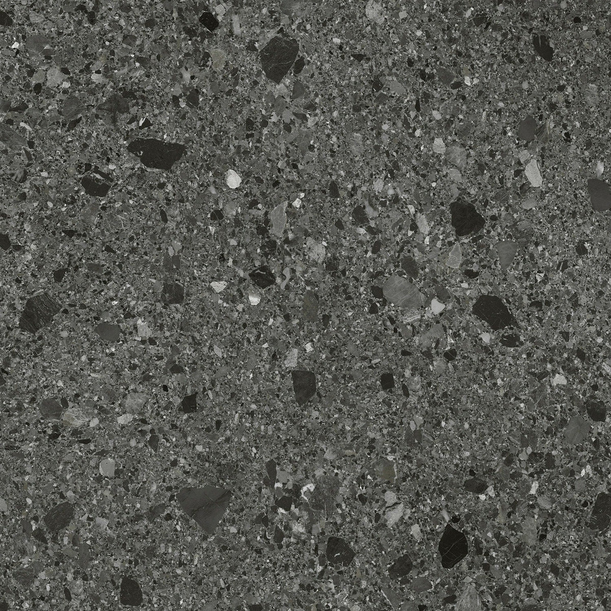 Lucida USA MosaiCore Charcoal Quartz 9-in x 9-in Waterproof Luxury Vinyl Tile Flooring, 28-mil Wear Layer (12.25-sq ft Carton)
