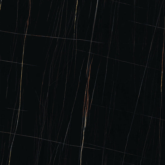 Lucida USA MosaiCore Noir 9-in x 9-in Waterproof Stone-Look Luxury Vinyl Tile Flooring, 28-mil Wear Layer (12.25-sq ft Carton)
