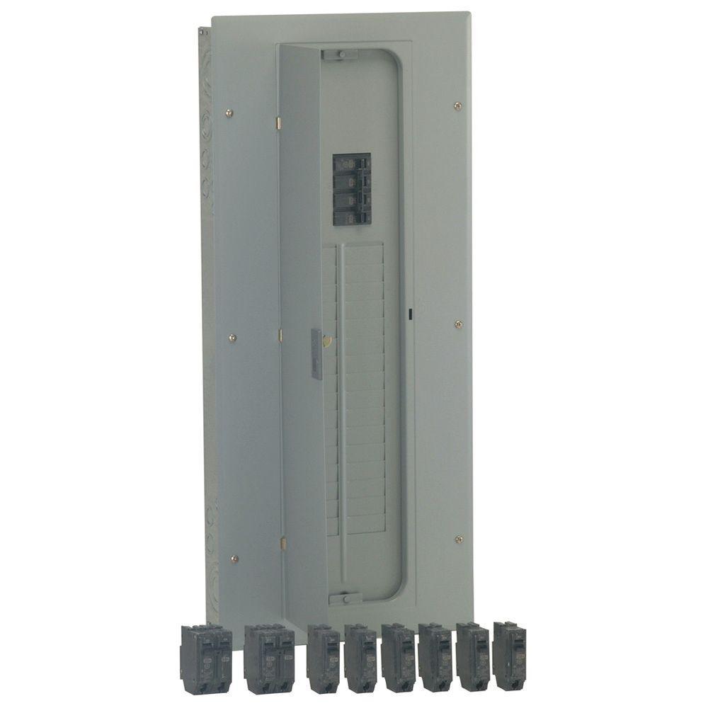 PowerMark Gold 100 Amp 20-Space 20-Circuit Indoor Main Breaker Value Kit Includes Select Circuit Breakers - Super Arbor