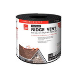 VentSure 11 in. x 20 ft. Ridge Vent Rigid Roll with Weather PROtector Moisture Barrier - Super Arbor