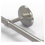 Allied Brass Monte Carlo Satin Nickel Wall Mount Towel Rack, 22-in