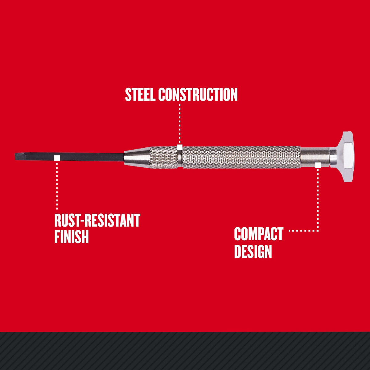 CRAFTSMAN 5-Piece Steel Handle Multi-Bit Screwdriver Set