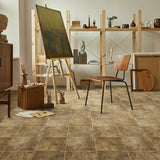 Congoleum AirStep Plus Starlight Sunstone Sheet Vinyl Sample (Cut-to-Length, 13-mil Wear Layer)