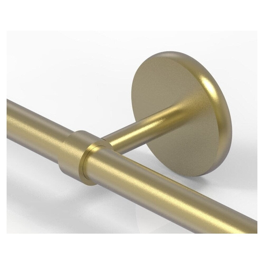 Allied Brass Prestige Skyline Satin Brass Wall Mount Towel Rack, 22-in