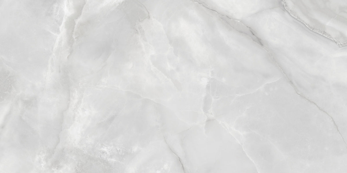 Satori Regent Onyx Lumiere 24-in x 48-in Polished Porcelain Marble Look Floor and Wall Tile (7.75-sq. ft/ Piece)