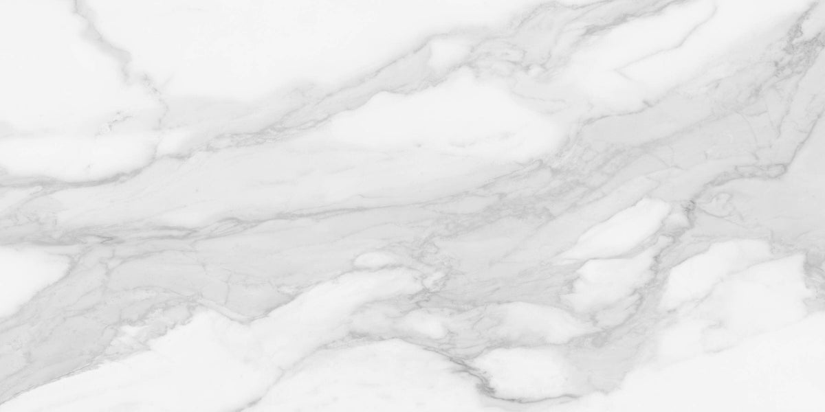 Satori Regent Statuario Abisso 24-in x 48-in Polished Porcelain Marble Look Floor and Wall Tile (7.75-sq. ft/ Piece)