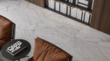 Satori 24-in x 48-in Marble Look Floor and Wall Tile, Polished Porcelain, Regent Statuario Abisso