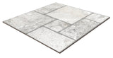Satori Carmen Charcoal Versailles 18-in x 18-in Matte Porcelain Patterned Floor and Wall Tile (2.18-sq. ft/ Piece)
