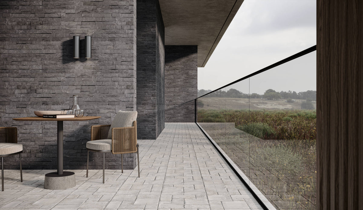 Satori Carmen Charcoal Versailles 18-in x 18-in Matte Porcelain Patterned Floor and Wall Tile (2.18-sq. ft/ Piece)