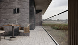 Satori Carmen Charcoal Versailles 18-in x 18-in Matte Porcelain Patterned Floor and Wall Tile (2.18-sq. ft/ Piece)