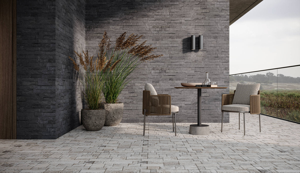 Satori Carmen Charcoal 16-in x 24-in Matte Porcelain Wall Tile (2.31-sq. ft/ Piece)