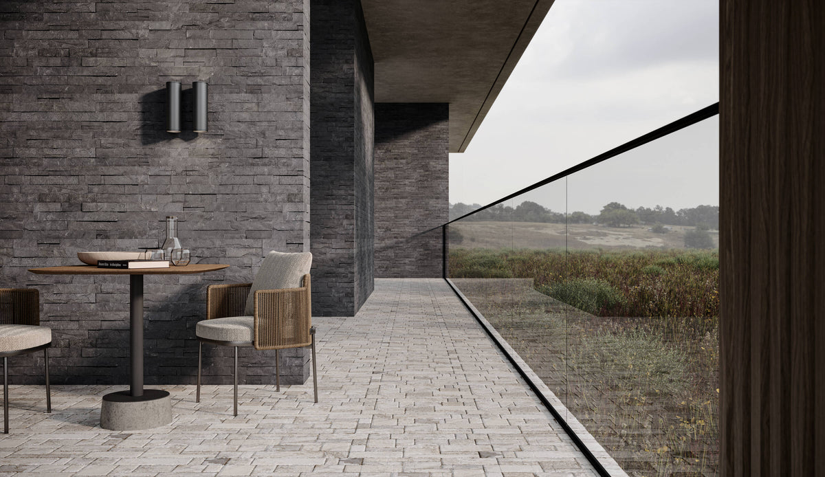 Satori Carmen Charcoal 16-in x 24-in Matte Porcelain Wall Tile (2.31-sq. ft/ Piece)