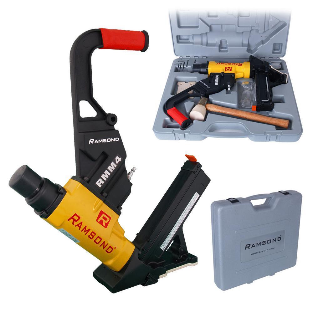 2-in-1 Air Hardwood Flooring Cleat Nailer and Stapler Gun - Super Arbor