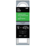 Feit Electric 6 in. 15-Watt T8 32W/ T12 40W Equivalen Cool White (4100K) G13 U-Bend Linear LED Tube Light Bulb (12-Pack)