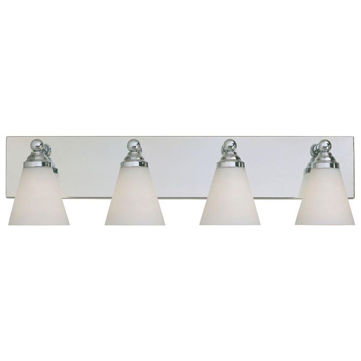 Hudson 5-Light Chrome Wall Mount Vanity Light