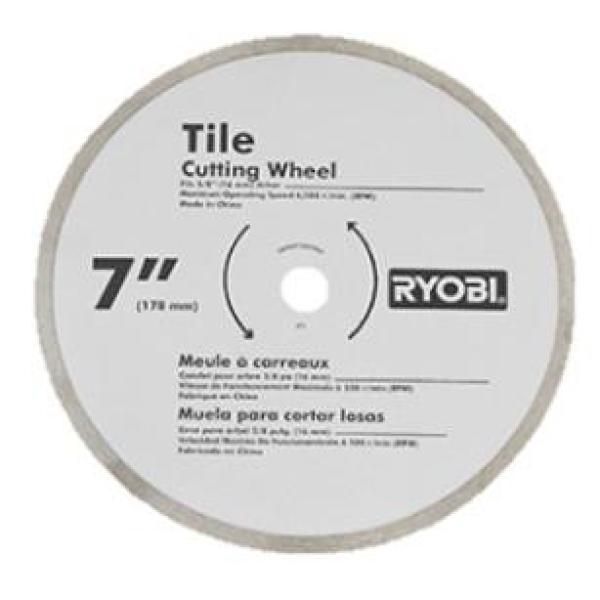 RYOBI 7 in. 4.8 Amp Tabletop Tile Saw