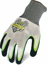 IRONCLAD Nitro Series XL Nitrile Coated Gloves - Double Dipped, Gray
