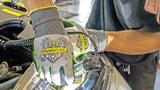 IRONCLAD Nitro Series XL Nitrile Coated Gloves - Double Dipped, Gray