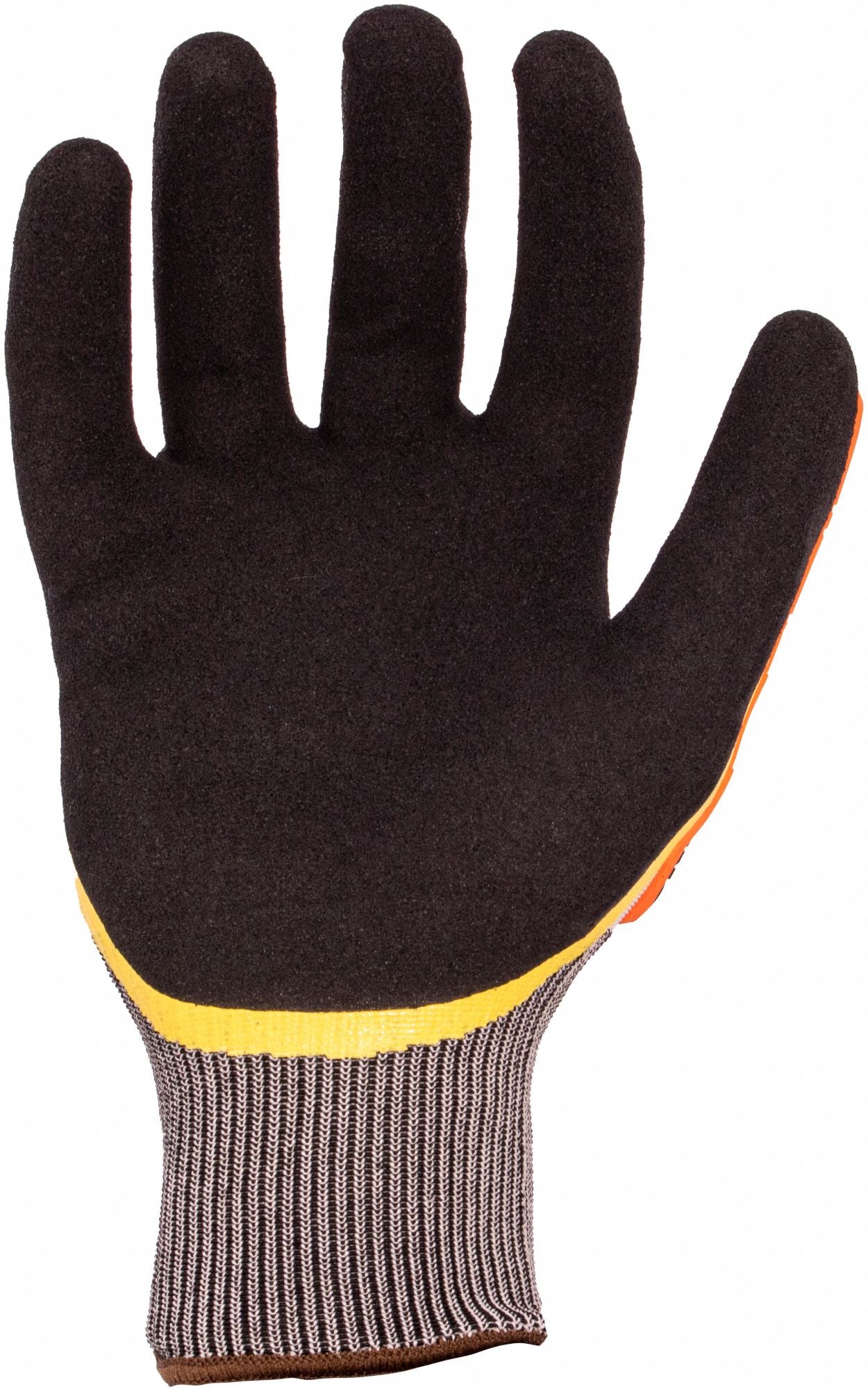 IRONCLAD Octane Nitrile Knit Glove - XS, Double Dipped, Gray