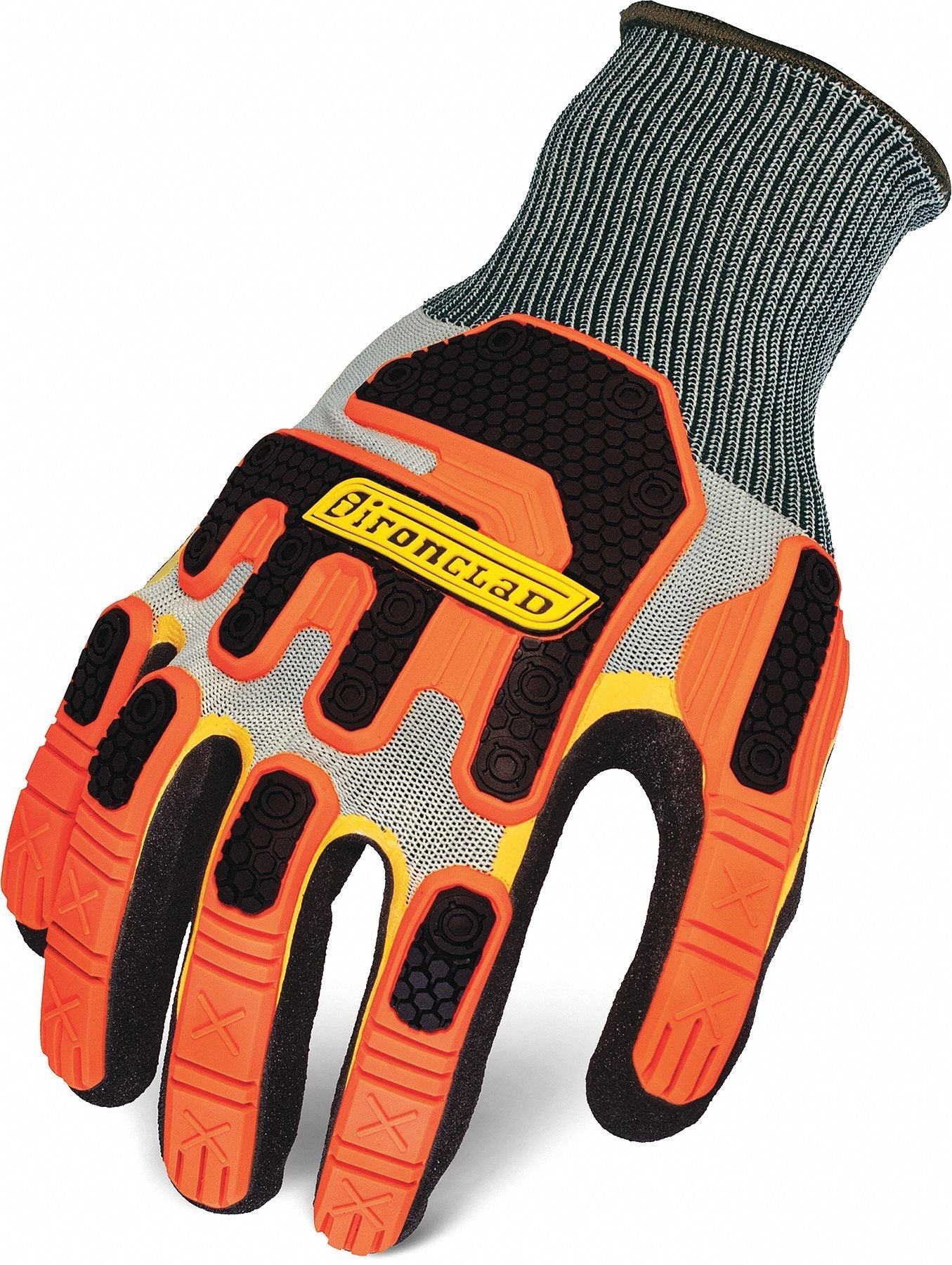 IRONCLAD Octane Double Dipped Nitrile Knit Gloves - Size L