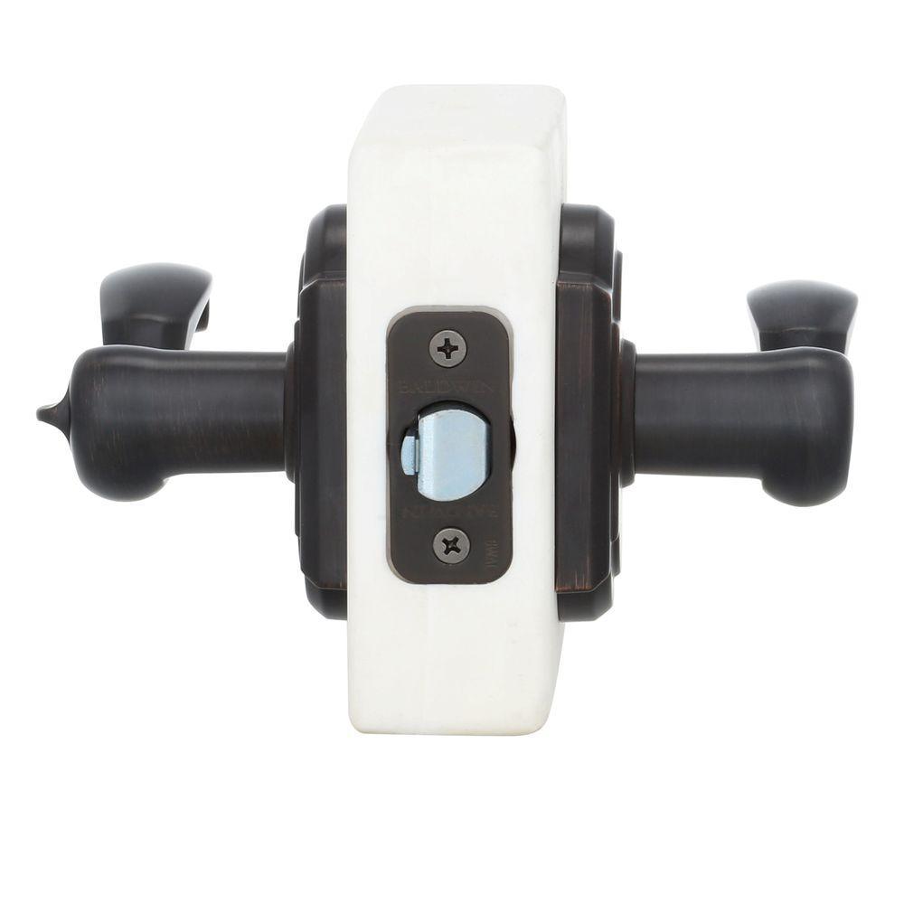 Prestige Madrina Venetian Bronze Entry Door Lever Featuring SmartKey Security - Super Arbor