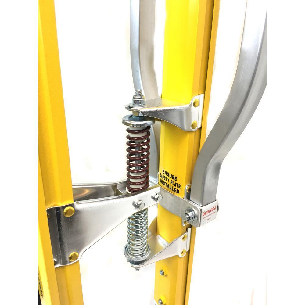 SurPro 24 in. to 40 in. Adjustable Height Dual Legs Support Magnesium Drywall Stilts - Super Arbor