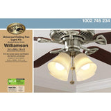 Williamson LED Universal Ceiling Fan Light Kit