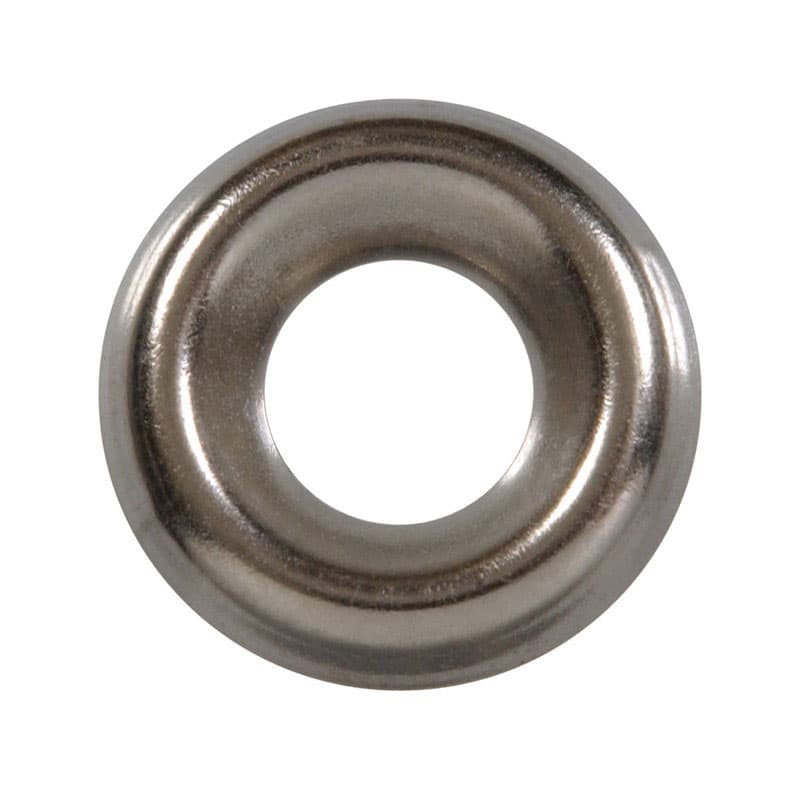 Hillman Nickel-Plated Steel .164 in. Countersunk Finish Washer, 100-Pack