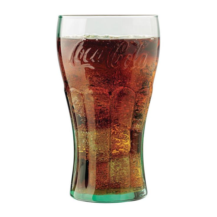 Coke 6-Piece Clear Glass Tumbler Set