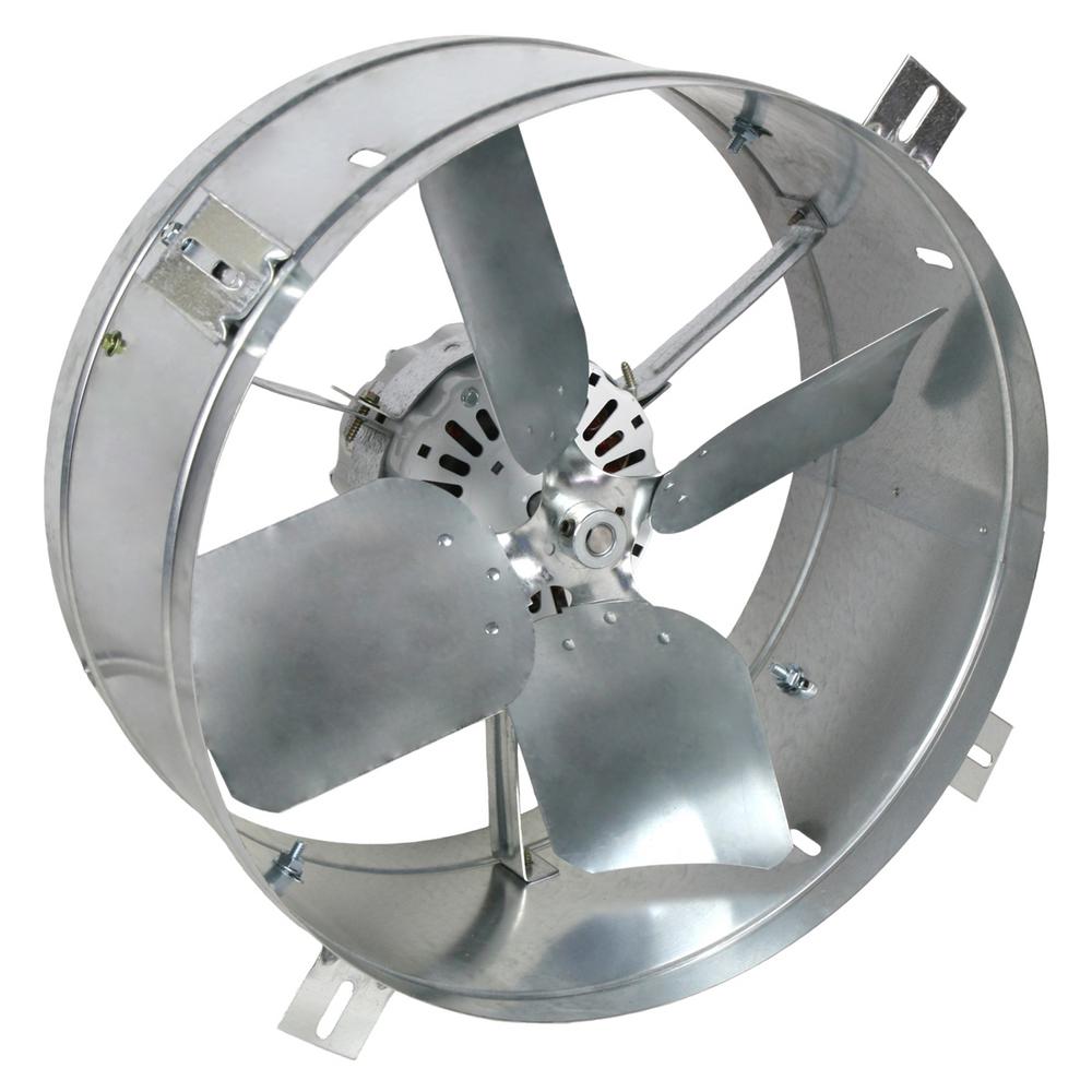 1300 CFM Mill Electric Powered Gable Mount Electric Attic Fan - Super Arbor