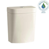 Persuade Circ 1.0 or 1.6 GPF Dual Flush Toilet Tank Only in Almond - Super Arbor