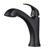 Spot Free Oren Single-Handle Pull-Out Sprayer Kitchen Faucet in All-Brite Stainless Steel - Super Arbor