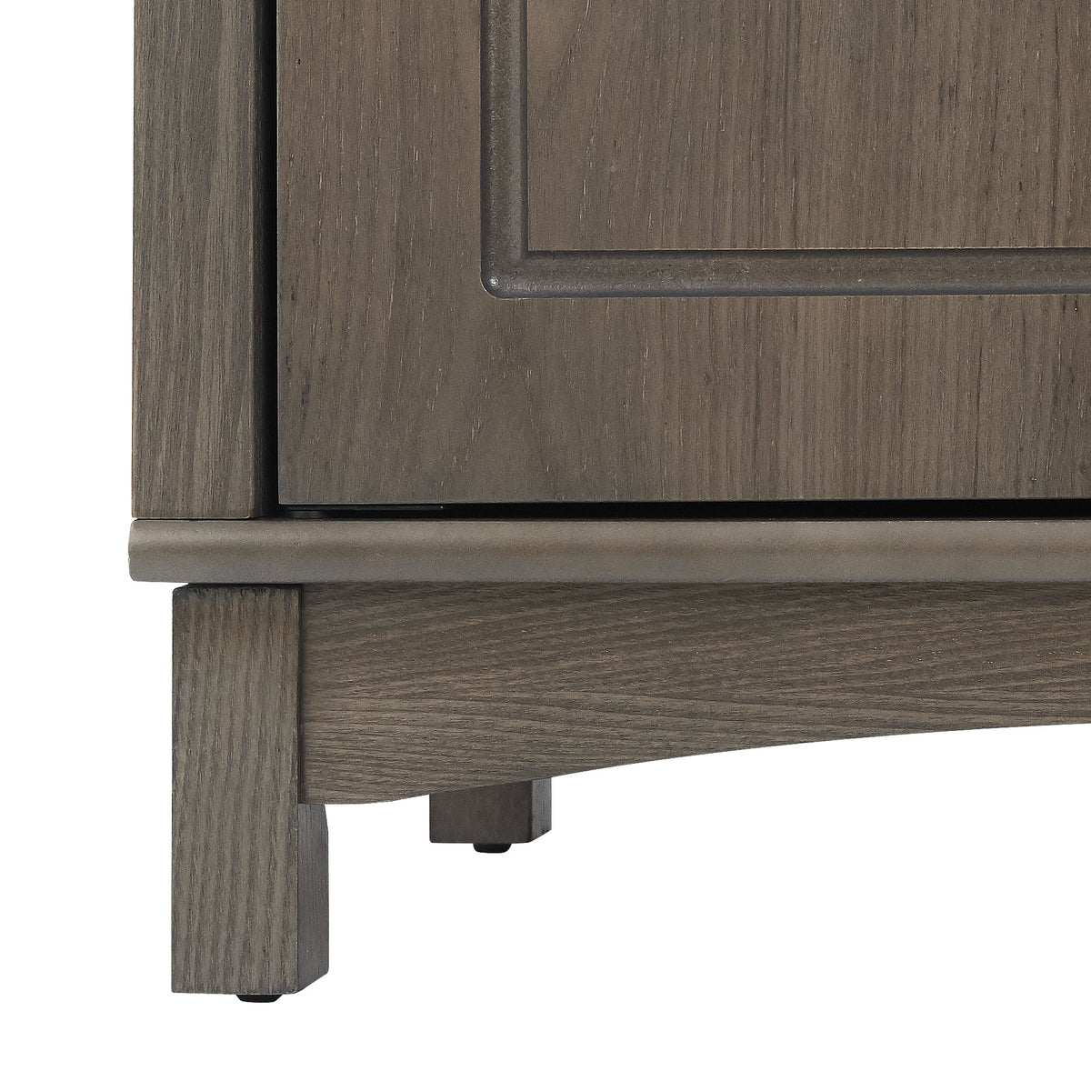Teamson Home Russell 26-in x 34.25-in x 13-in Brown Freestanding Linen Cabinet