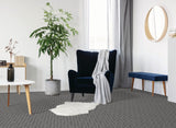 STAINMASTER Essentials So in Love Spanish Sky Pattern Indoor Carpet – 12‑ft Roll, 35‑oz Face Weight