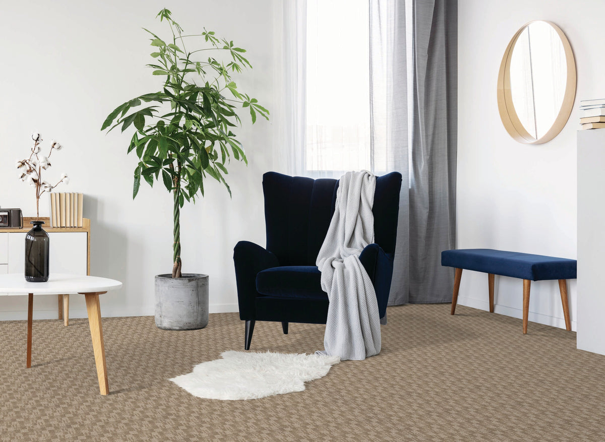 STAINMASTER Essentials So in Love "Summer Forever" Pattern Indoor Carpet, 12‑ft Roll Width