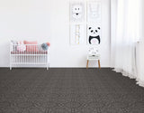 STAINMASTER Essentials So Happy Enchanted Night Pattern Indoor Carpet, 12-ft Roll Width, 35-oz Face Weight