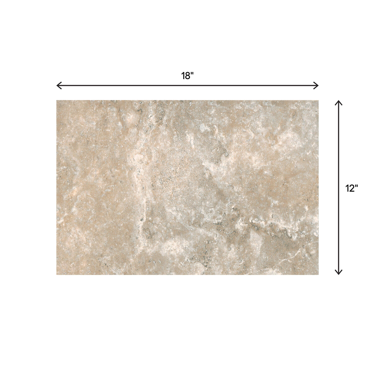 American Olean Laurel Heights Elevated Beige 12-in x 18-in Glazed Ceramic Wall Tile, 11-Pack (16.5-sq ft/Carton)