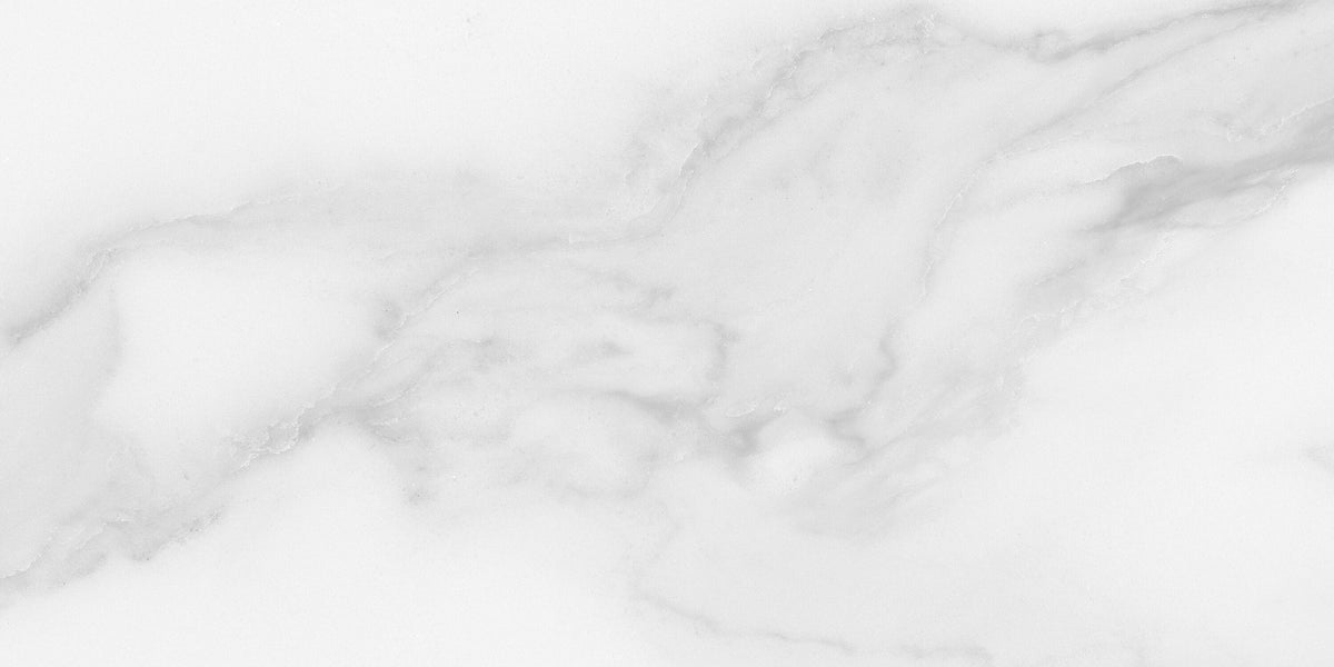 Satori Regent Statuario 6-in x 12-in Polished Porcelain Marble Look Floor and Wall Tile (0.47-sq. ft/ Piece)