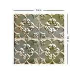 From Plain to Beautiful in Hours 2-ft x 2-ft Lilac Gold Nugget Steel Drop Ceiling Tile (6-Pack, 24-sq ft / Case)
