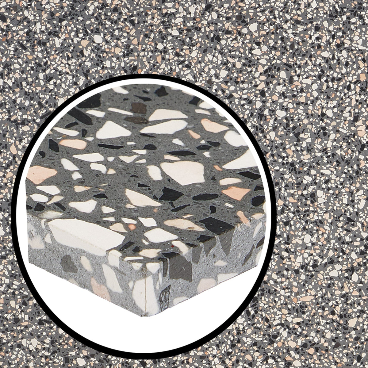 Artmore Tile Italia Mora 24-in x 24-in Honed Natural stone Slate Multi-shaped Floor and Wall Tile product image