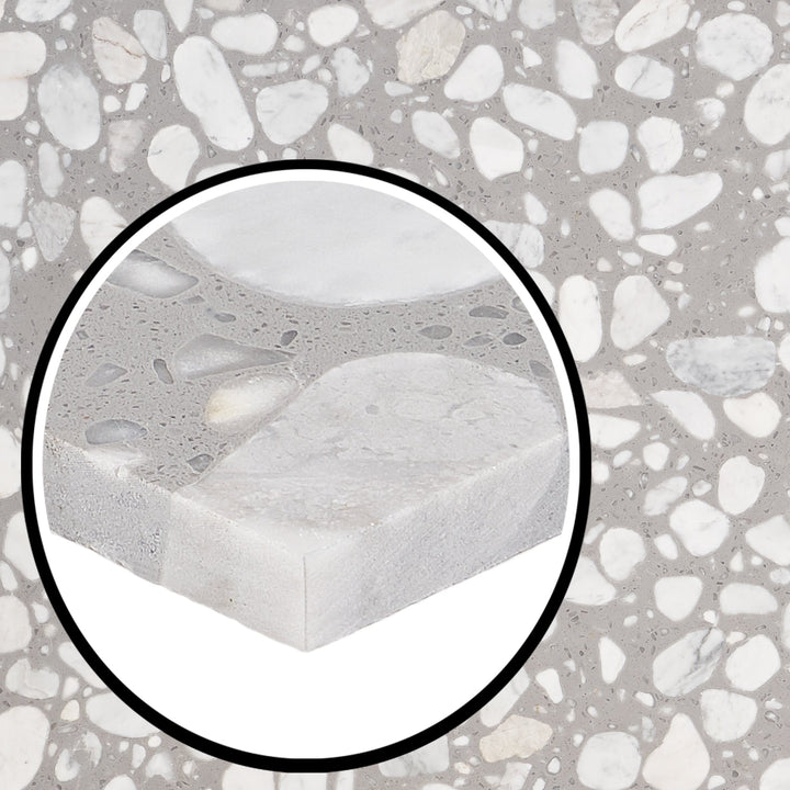 Artmore Tile Italia Grigio 24-in x 24-in Honed Natural stone Slate Multi-shaped Floor and Wall Tile product image