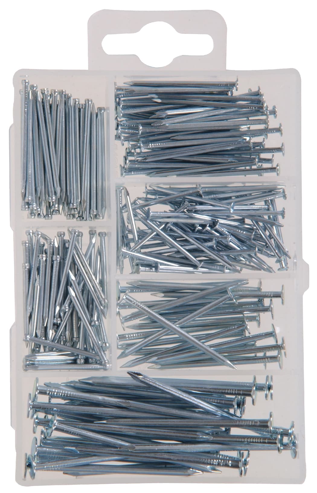 Hillman 266-Piece Wire Nail & Brad Assortment with Resealable Case