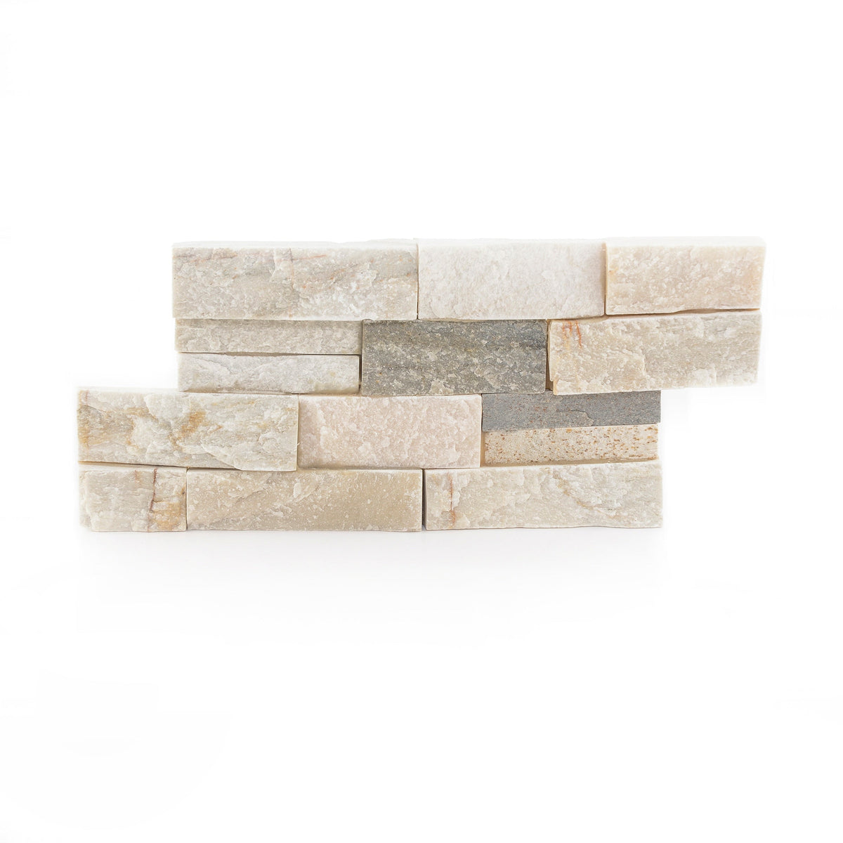 Satori Desert Ledgestone 6-in x 12-in Natural Stone Look Wall Tile (0.48-sq. ft/ Piece)