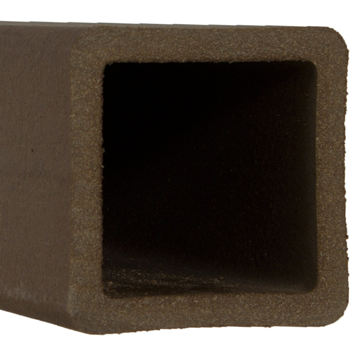 Trex Fencing 5-in x 5-in W x 12-ft H Woodland Brown Composite Fence with Post Cap