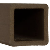 Trex Fencing 5-in x 5-in W x 12-ft H Woodland Brown Composite Fence with Post Cap