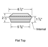Trex Fencing 5-in x 5-in W x Winchester Grey Composite Fence with Post Cap