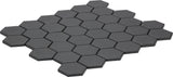 Satori Carbon Matte 12-in x 12-in Matte Porcelain Hexagon Floor and Wall Tile (0.9-sq ft/ Piece)