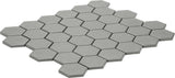 Satori Hudson Shadow 11-in x 12-in Unglazed Porcelain Hexagon Mosaic Floor and Wall Tile (0.93-sq. ft/ Piece)